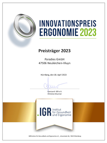 Innovationspreis Ergonomie 2023